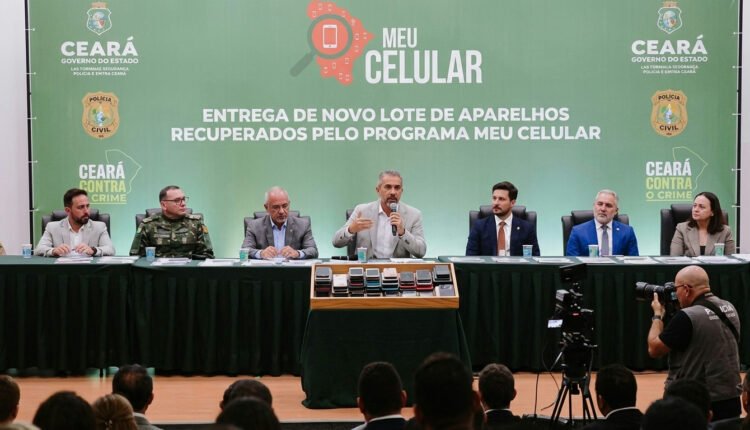 Programa Meu Celular supera marca de 18 mil aparelhos resgatados no Ceará