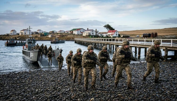 Reino Unido intensifica treinamento militar nas Malvinas em cenário de tensão com a Argentina