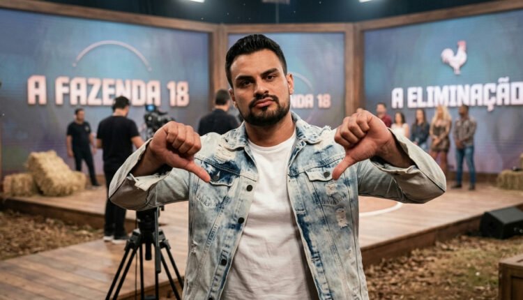 Renê Thristan é o terceiro eliminado de 'a Fazenda 18' em Roça acirrada