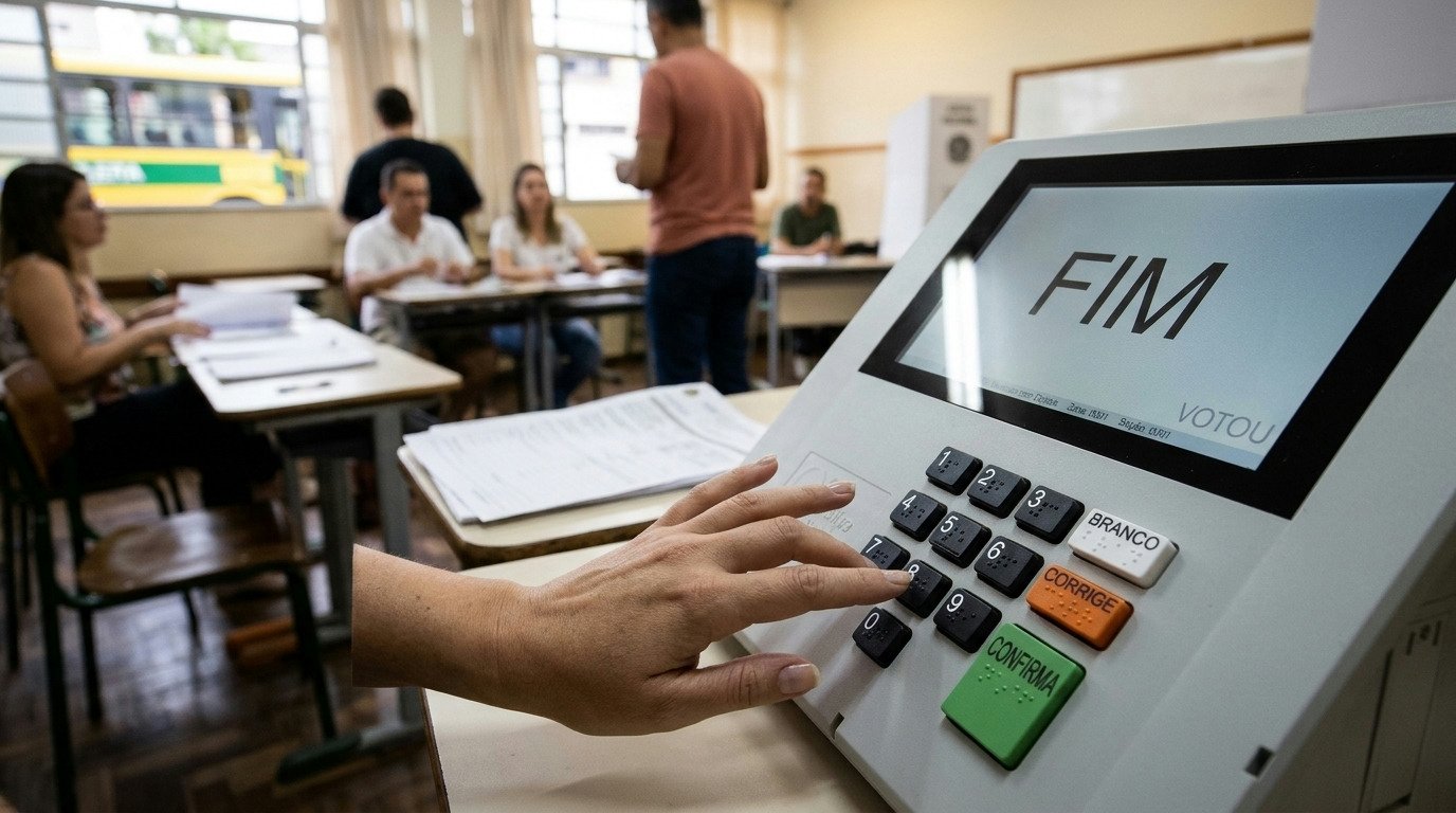 Substituição de urnas e impasses no transporte marcam votação do segundo turno