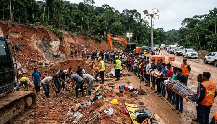 Tragédia em mina ilegal de ouro na Colômbia resulta em mortes