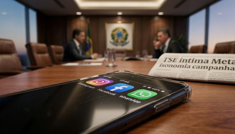 TSE intima Meta a comprovar isonomia entre campanhas presidenciais