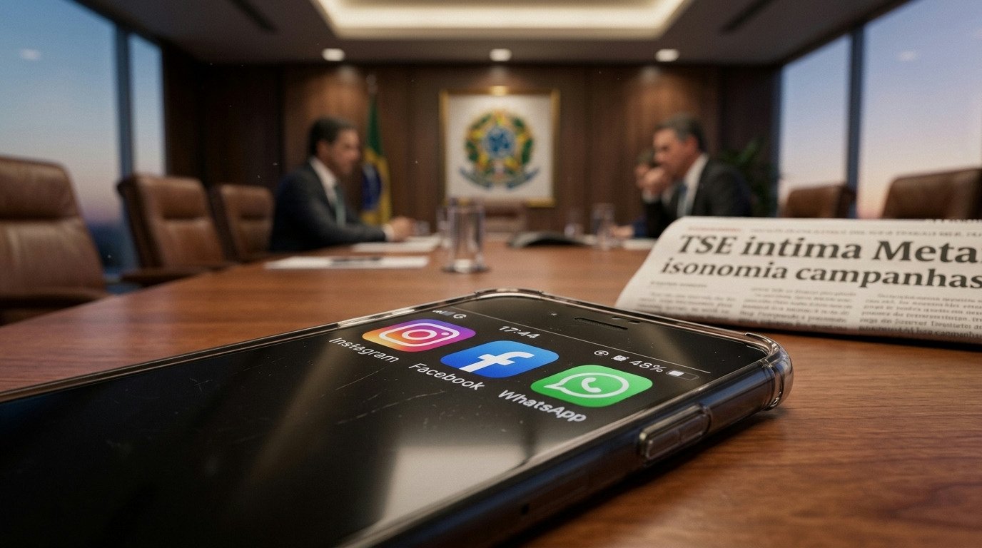 TSE intima Meta a comprovar isonomia entre campanhas presidenciais